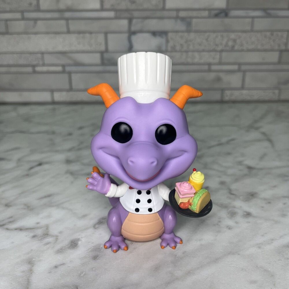Funko Pop! Figment #604 Chef Figment  Dragon Disney Epcot Disney Park Exclusive